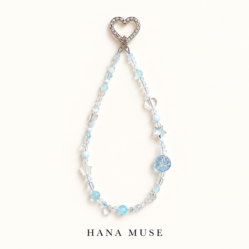 Blue Phone Charms · 蓝色系列